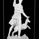Display Cabinet in Blackened Pear Wood, Napoléon III period – 2nd half of the 19th century