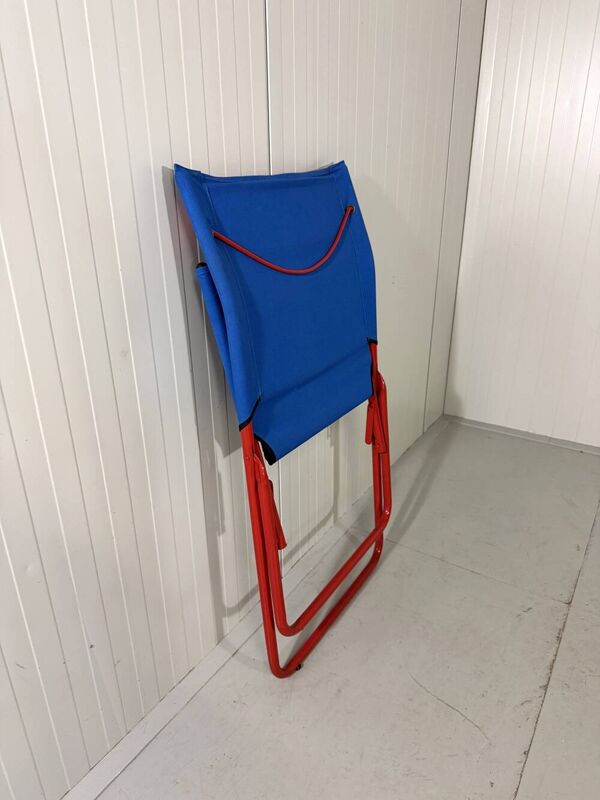 Chaise longue pliante chaise de jardin années 1980