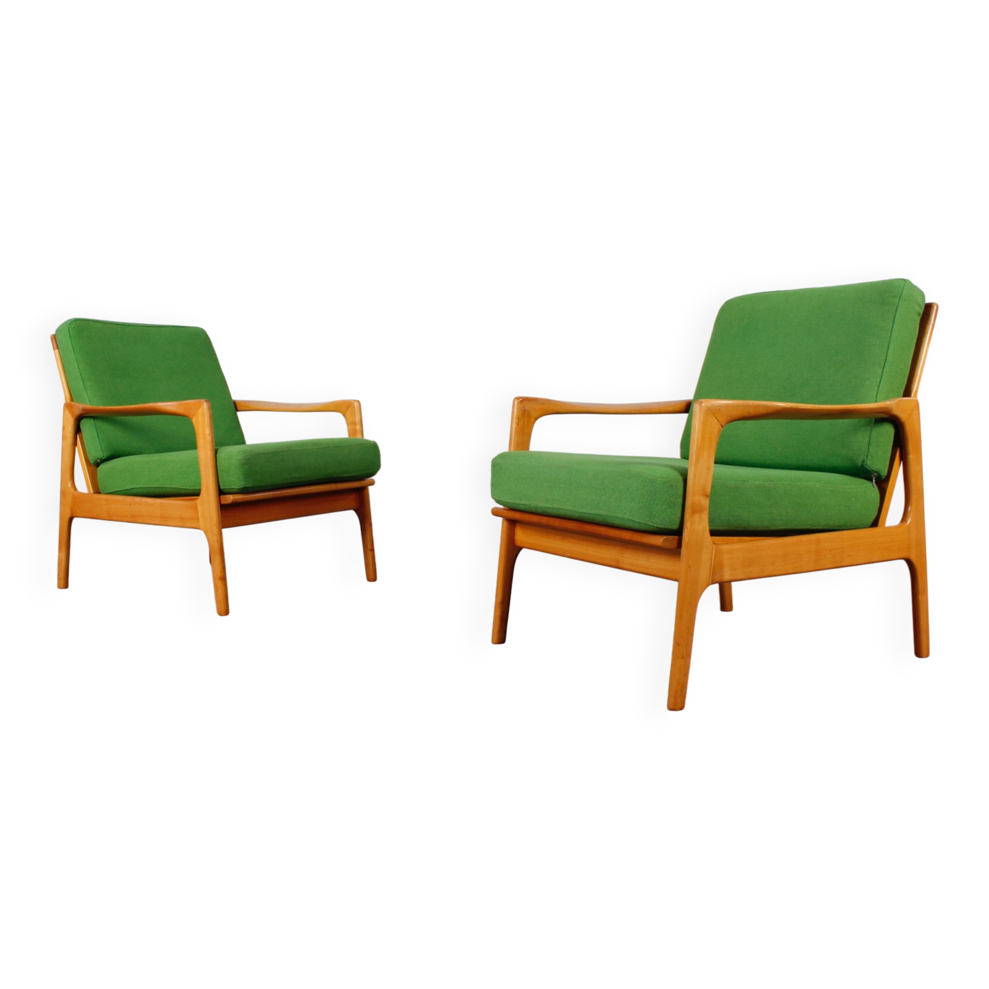 2er Set Vintage design easy Chair Sessel 60er 70er Jahre knoll