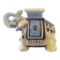 Elephant plant pot ceramic 1970s - xl - blue -