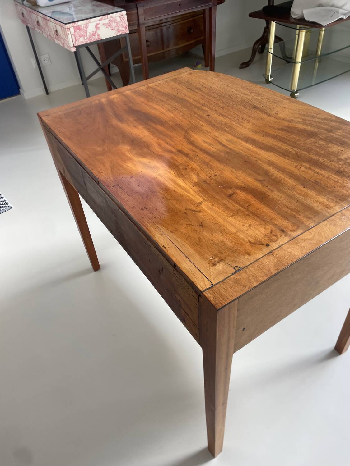 Antique marquetry desk
