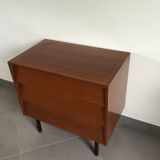Three-drawer chest of drawers, 1970