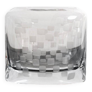 Vase en cristal de Rosenthal Studio, Italie, années 60