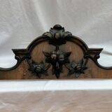 Ancient carved wooden pediment