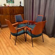 Set of four chairs, 1960s