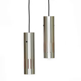 Pair of hanging lamps "Trombone" by Jo Hammerborg for Fog & Mørup