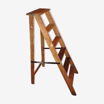 Wooden stepladder