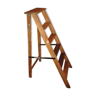 Wooden stepladder