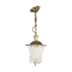 Suspension baladeuse or et verre 1950/70