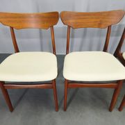 Set of 4 Danish Teak Dining Chairs by Schionning & Elgaard, 1960s