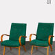 Pair of armchairs by Jaroslav Smidek produced by Ton circa 1960