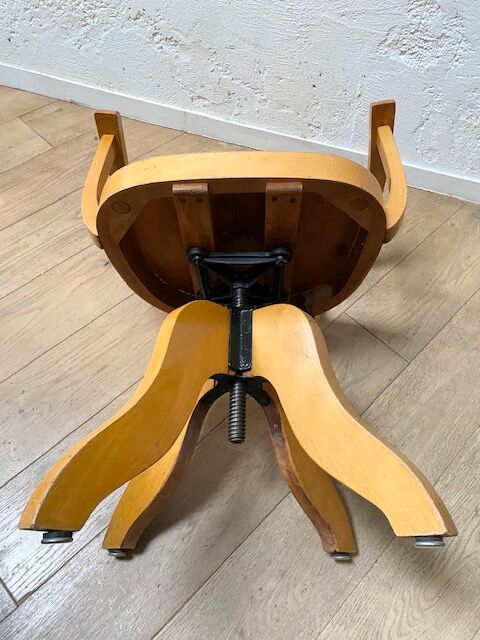 Wooden office chair