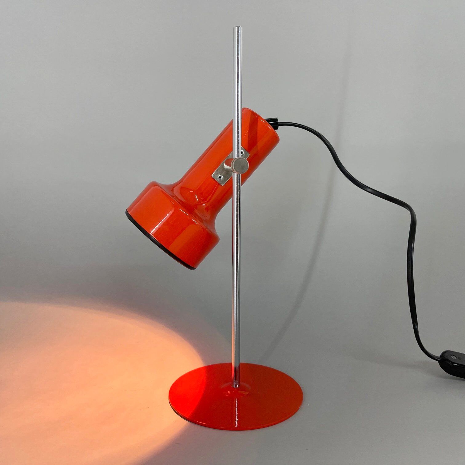 1970's Adjustable Table Lamp, Switzerland