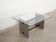 Glass coffee table, Italian design, 1960s, made in Italy