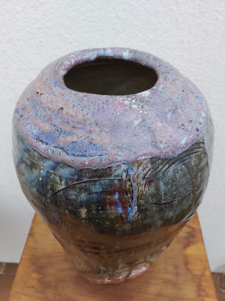 Vase Thierry Basile céramique 38 cm