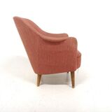 Fauteuil scandinave, Carl Malmsten, Suède, 1960