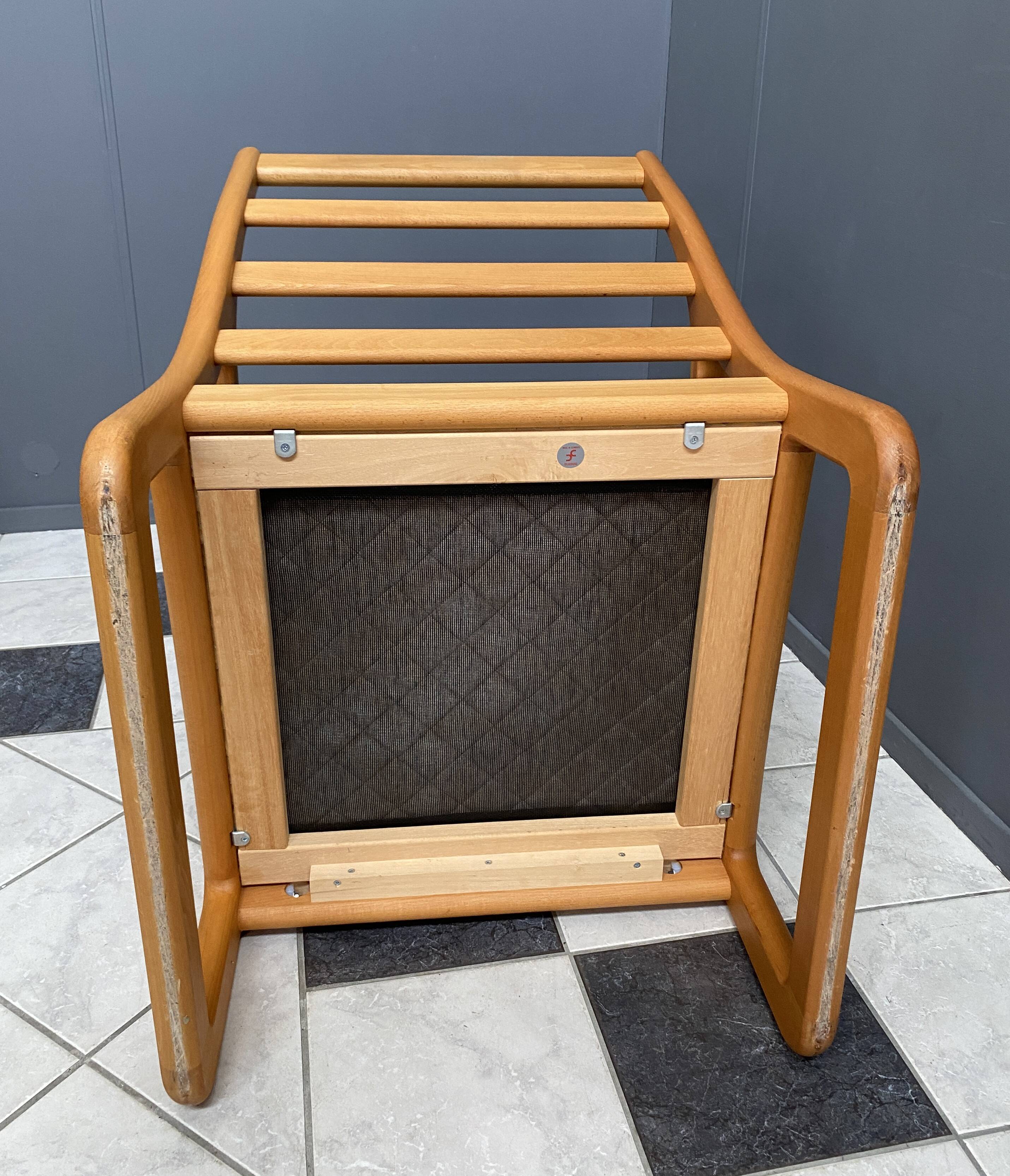 Danish highback chair by Johannes Andersen for Silkeborg