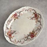 Plat en terre de fer polychrome « Wentworth » Bishop & Stonier
