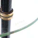 Glass coffee table, display, Dakora Nantes, 1950