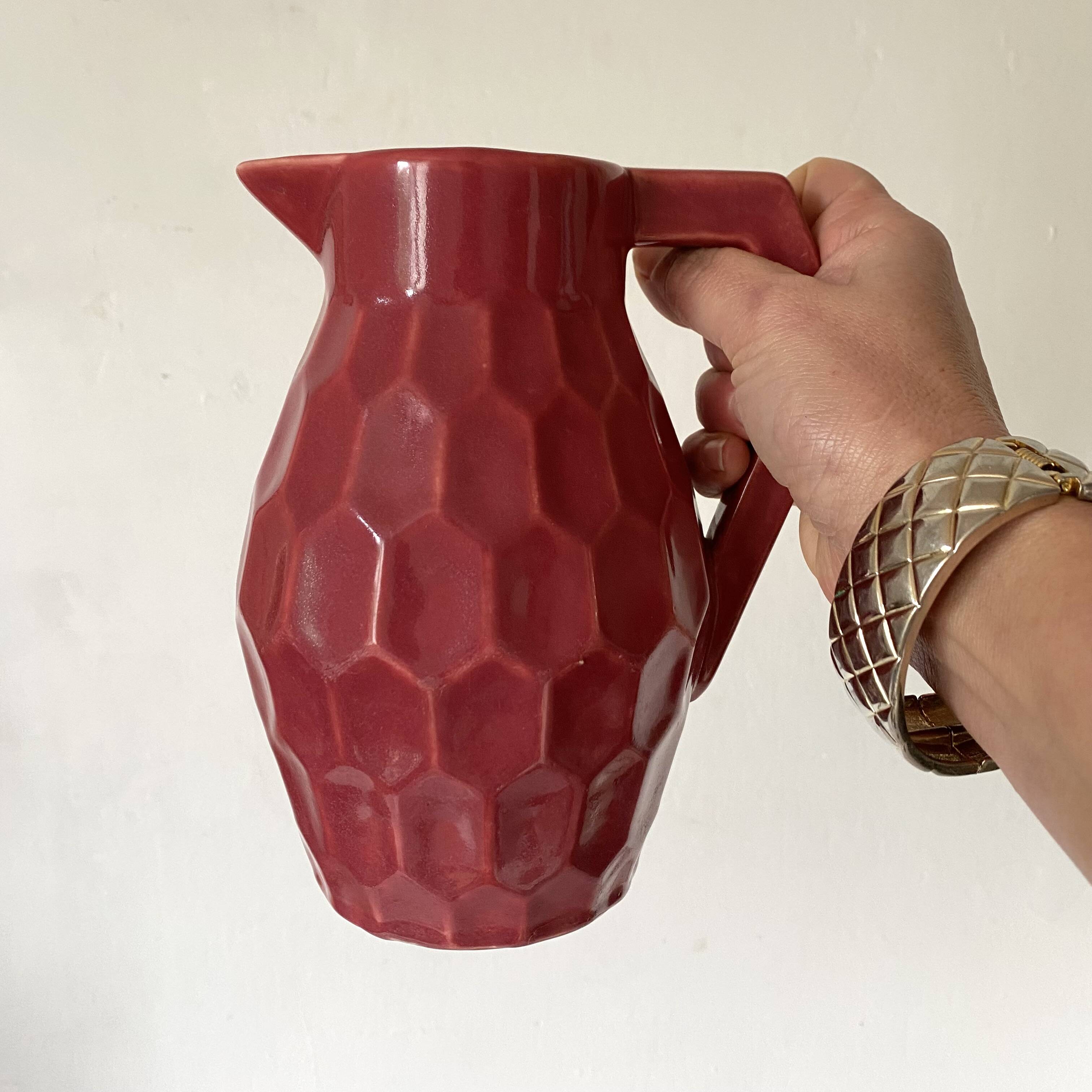 Old ceramic pitcher