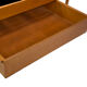 Vintage daybed 1960s minimalist design with drawer in wood