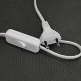 1970s Glass Globe "Venice Hand Made Glass "Table Lamp, Italy