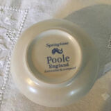 Vintage milk jug and sugar bowl set by Poole Pottery England 1980