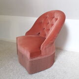 Velvet Toad armchair