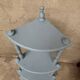 Antique corner shelf on legs