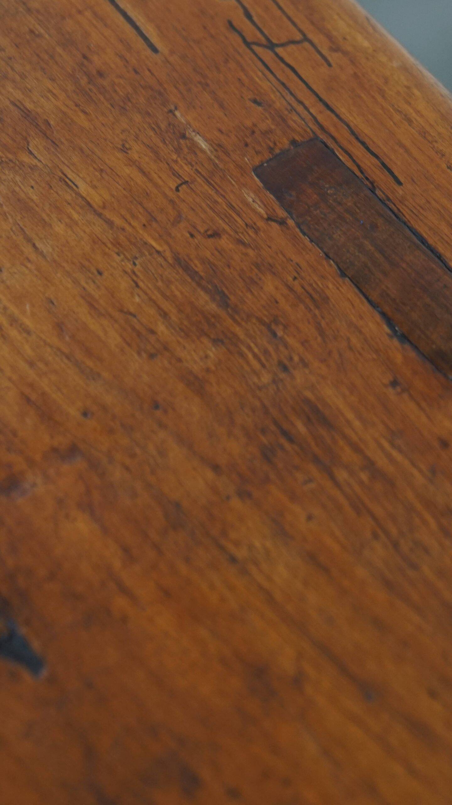 Banc antique en bois, France
