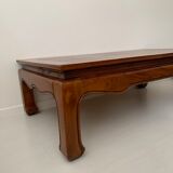Table basse bois exotique