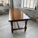 Table repas style drapière noyer 2m5/3m5 1900