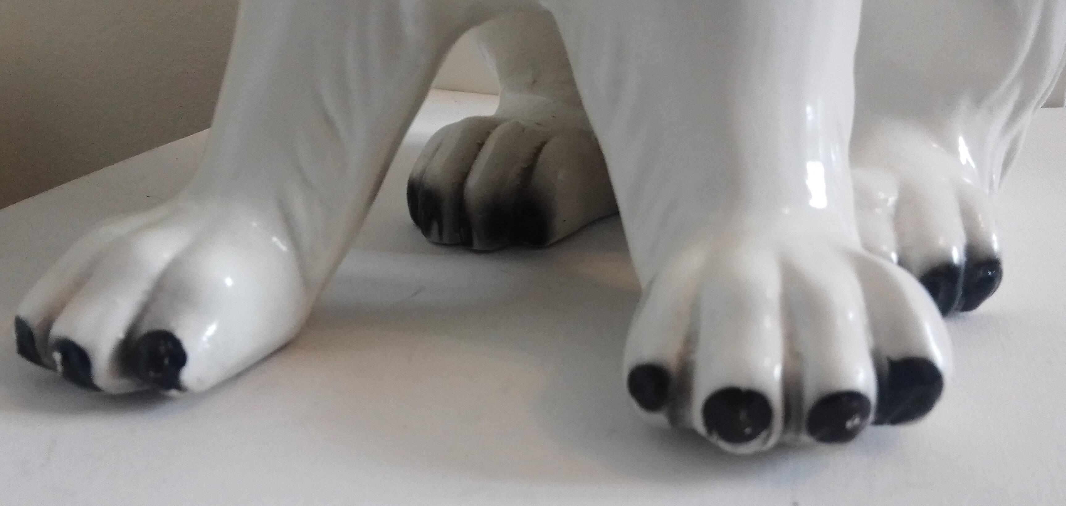 Vintage ceramic puppy: cocker spaniel