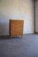 Commode scandinave marron en contreplaqué, 4 tiroirs, style Mid-Century (1960s)