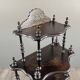 Napoleon III shelf in blackened wood, late 19th century.