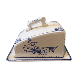 Butter maker in English porcelain