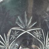 Liquor glasses (12) - art deco - cut and blown crystal