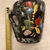 Set of 2 vintage lava stone mugs