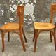 Pair of Baumann bistro chairs
