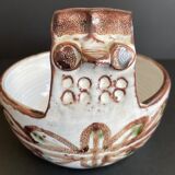 Zoomorphic cut Michel Barbier pottery "The Mulberry"