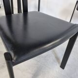 Vintage postmodern dining chairs, 1980s