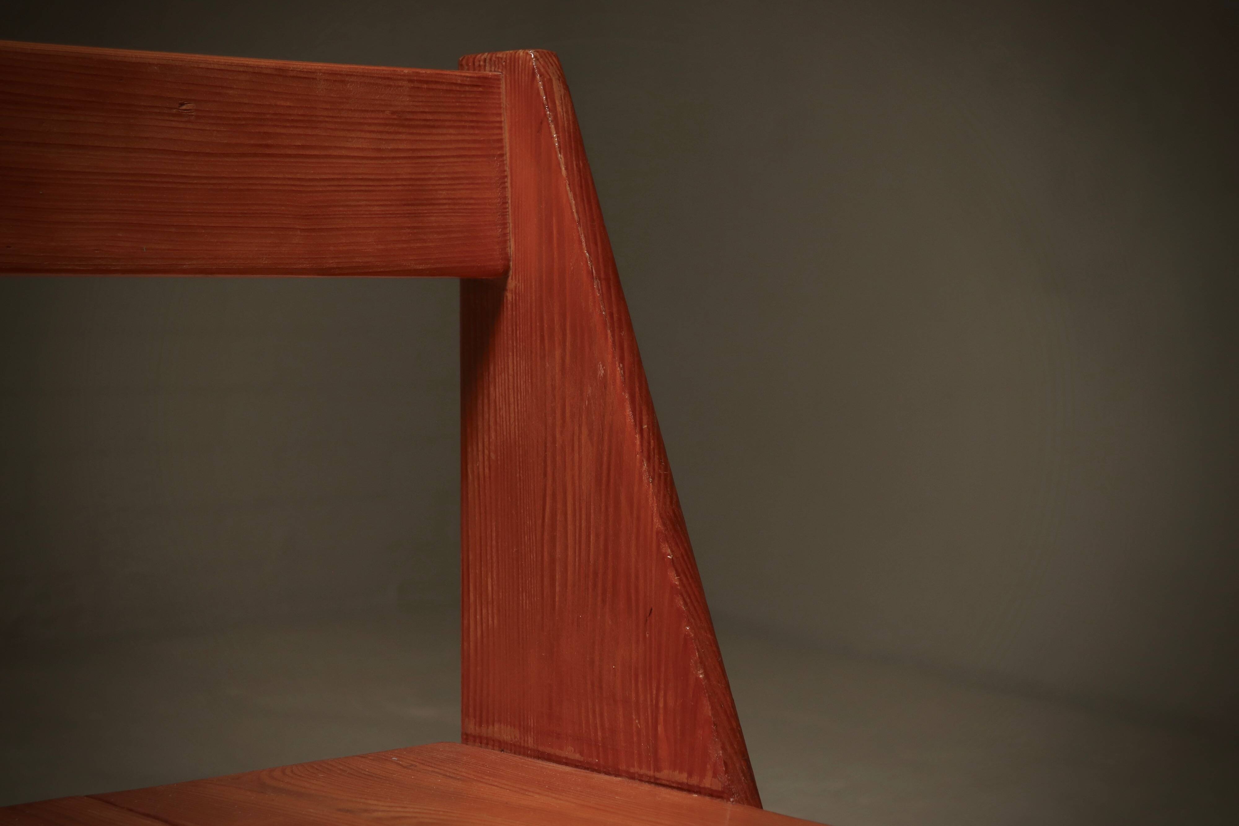 Pine Accent Chair by Gilbert Marklund for Furusnickarn AB 1970s