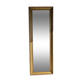 Gilded mirror with frieze h2m10 l:73cm