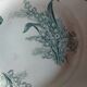 Flat porcelain plate st Amandinoise st amand model thrush