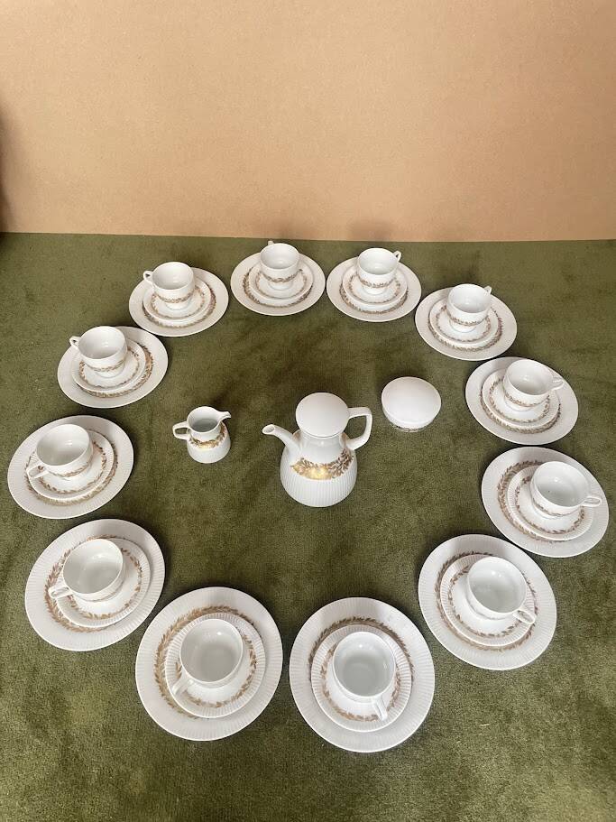 Rosenthal Studio Line Modulation Coffe Set by Tapio Wirkkala Germany 1970s