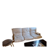 Canapé Ligne Roset Marsala – Michel Ducaroy – plexiglas fumé – vintage