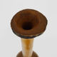 Jacaranda wood vase 1980s
