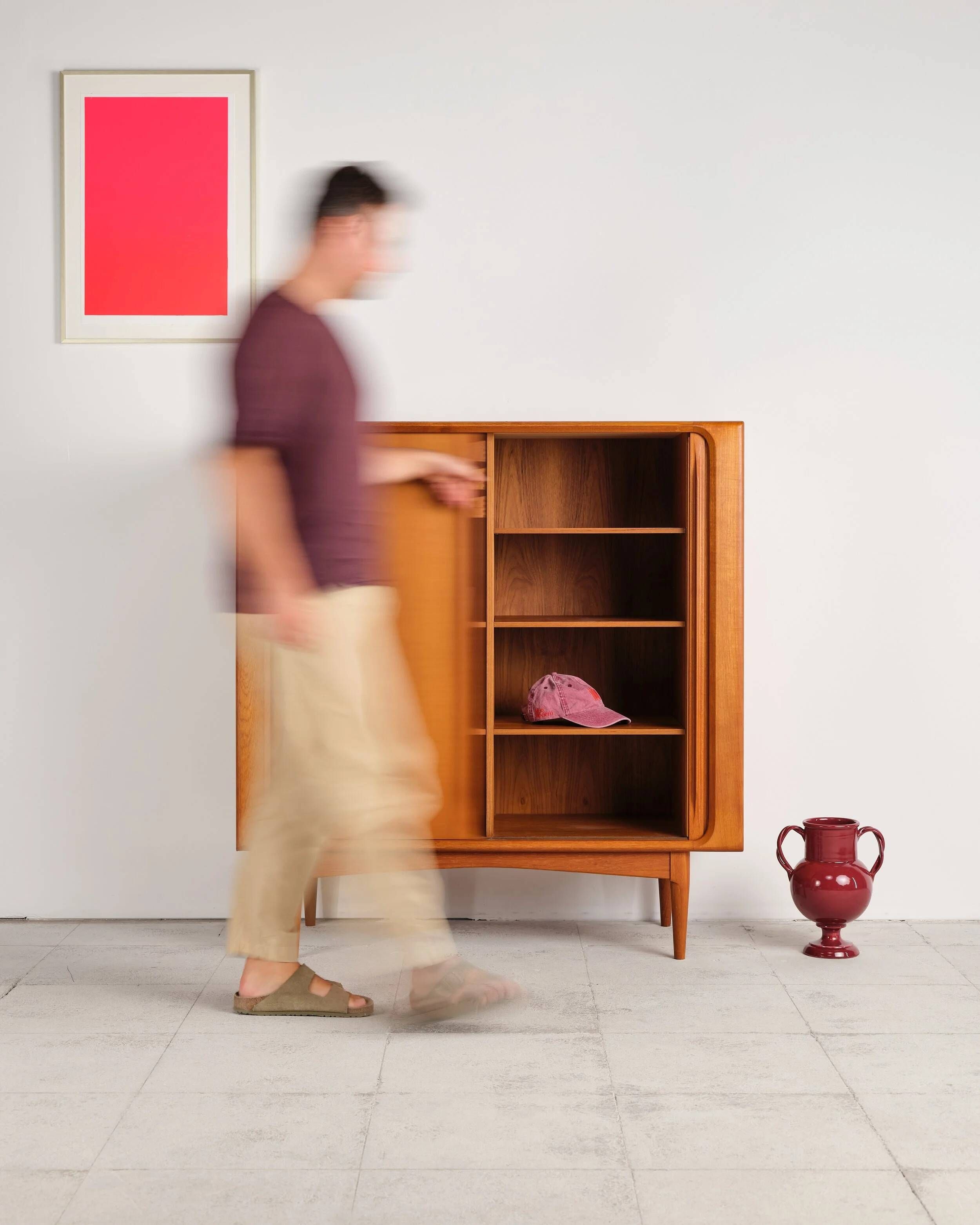Teak sideboard, Bernhard Pedersen & Søn, Denmark, 1960s