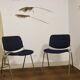 Pair of 2 vintage chairs DSC 106 by Giancarlo Piretti for Anonima Casteli 1965.Ref : Cat