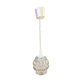 Suspension en verre moulé -années 70